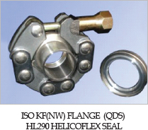 ISO KF(NW) FLANGE  (QDS) HL290 HELICOFLEX SEAL